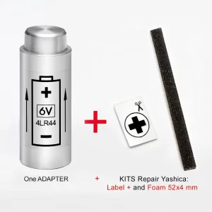 YASHICA ELECTRO 35 G, GS, GSN, GTN, MG-1, AX.- ADAPTER BATTERY + KIT