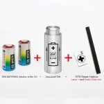 YASHICA ELECTRO 35 (G, GT, GL, GS, GSN, GTN), MG-1 y AX slr - ADAPTER+ 2 BATTERIES + KIT