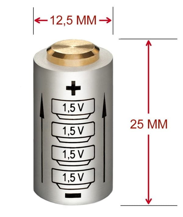 Adapter converter to 4LR44 / 4RS44