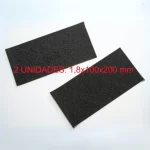 2 PIECES: 1,8x100x200 mm - 1,8 mm.Thick. - OPEN CELL FOAM SELF ADHESIVE